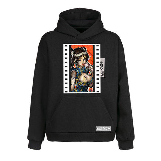 Messy Pull over Hoodie